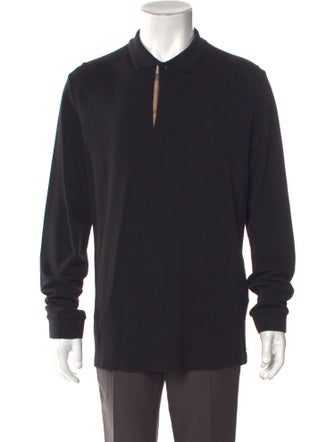 Burberry House Check Pattern Collar Polo Shirt