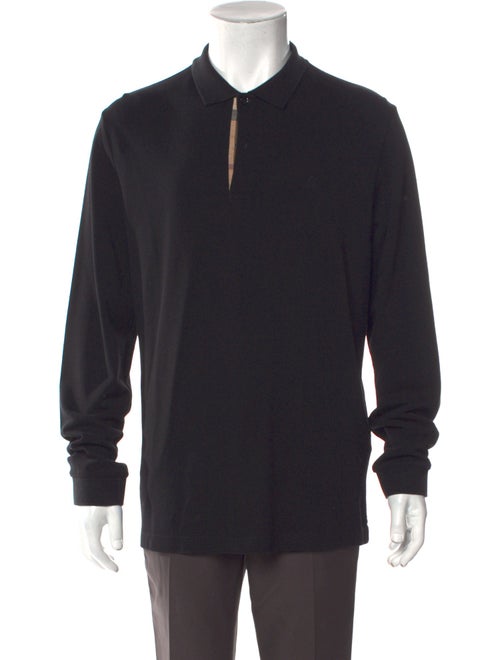 Burberry House Check Pattern Collar Polo Shirt
