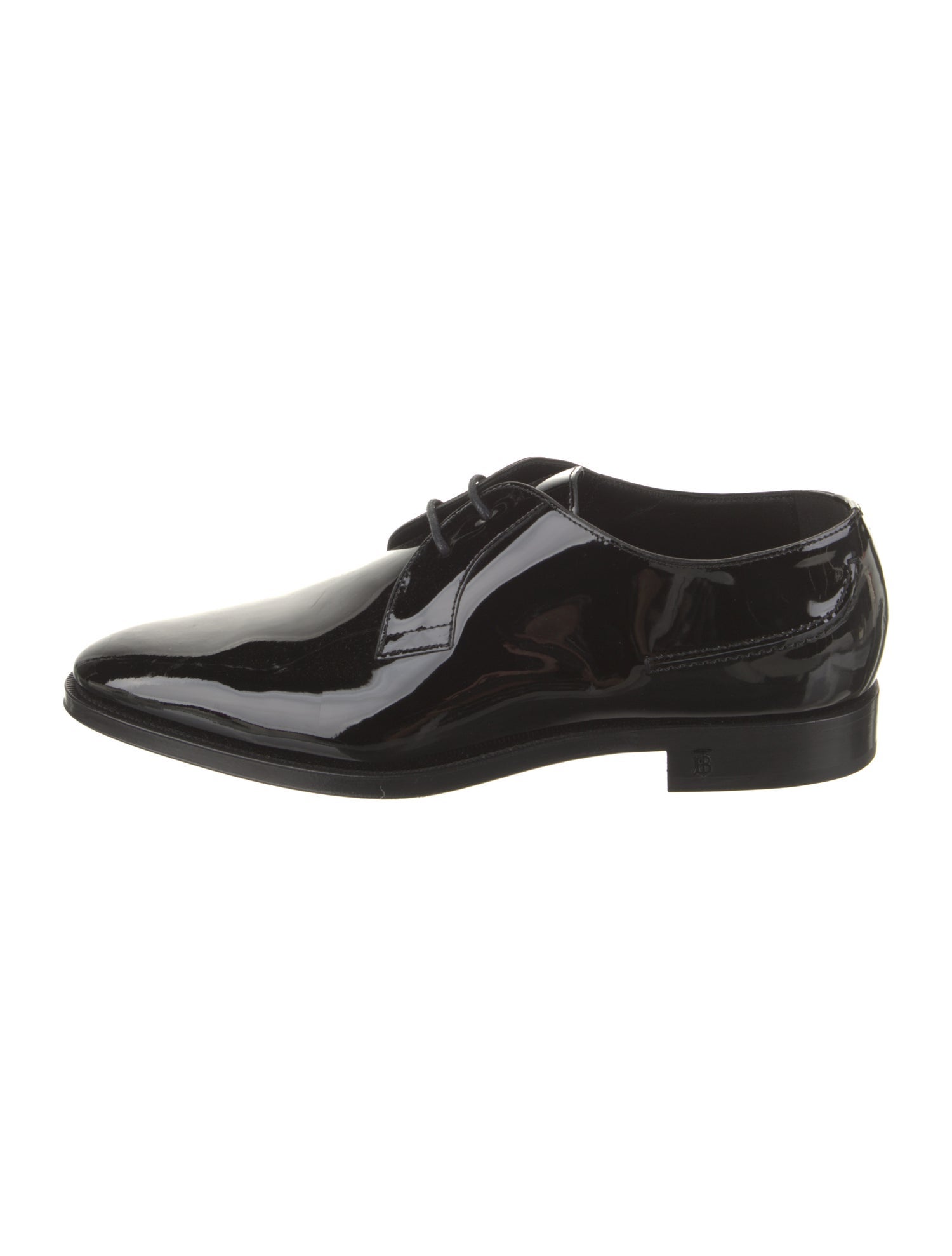 Burberry Patent Leather Derby Shoes