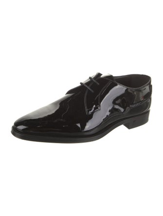 Burberry Patent Leather Derby Shoes