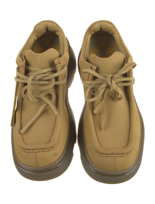 Burberry Suede Derby Shoes