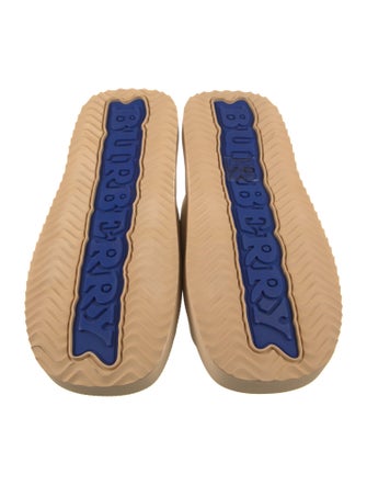 Burberry Leather Slides