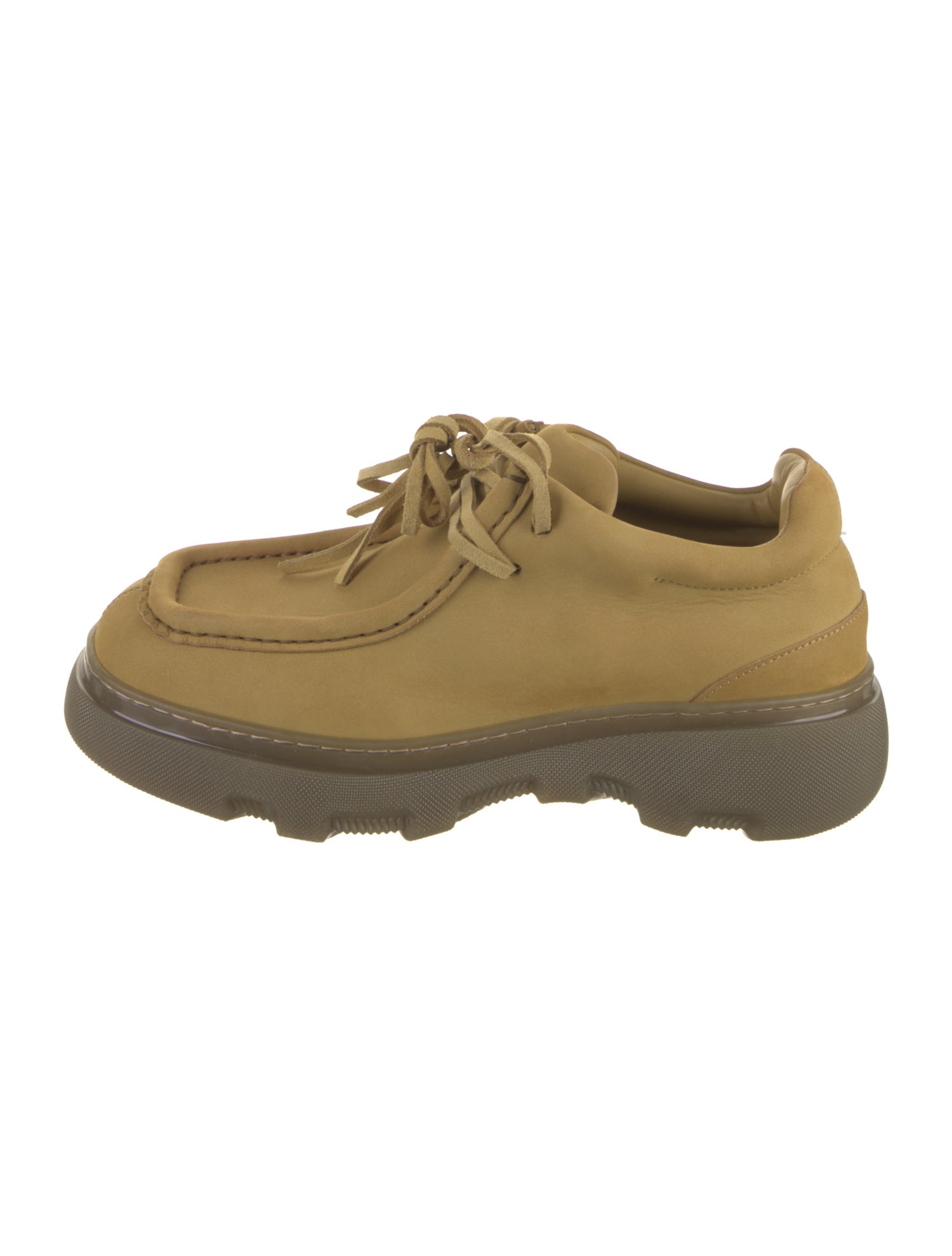 Burberry Suede Oxfords