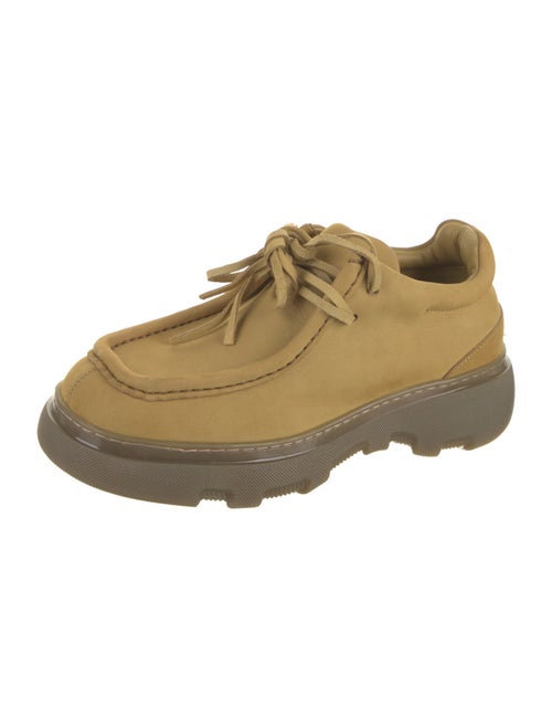 Burberry Suede Oxfords