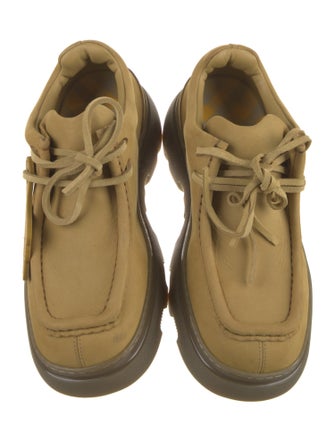 Burberry Suede Oxfords