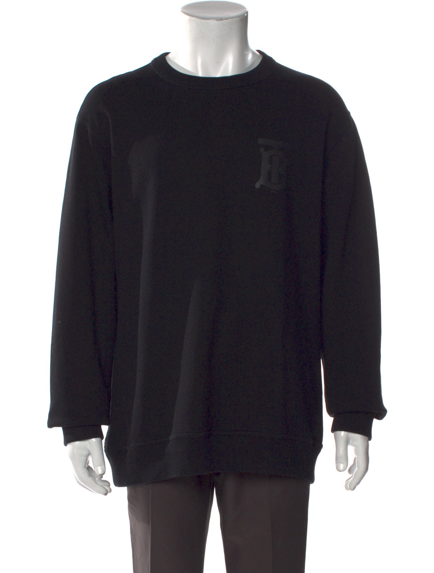 Burberry Crew Neck Long Sleeve Sweatshirt
