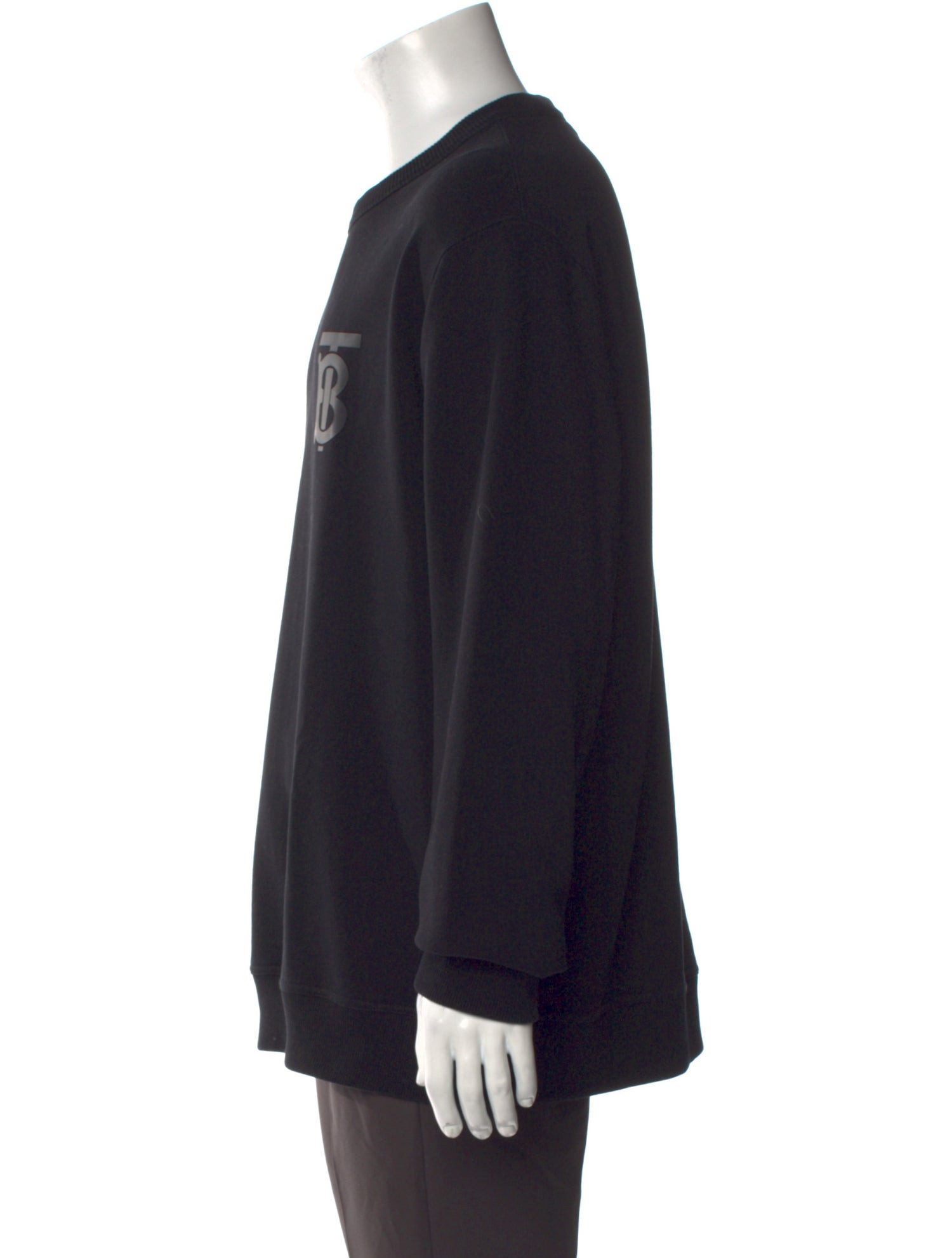 Burberry Crew Neck Long Sleeve Sweatshirt