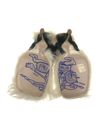 Burberry Leather Slides