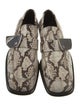 Burberry Snakeskin Animal Print Loafers
