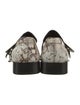 Burberry Snakeskin Animal Print Loafers