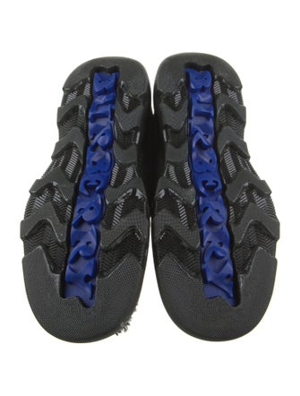 Burberry Suede Lace-Up Boots