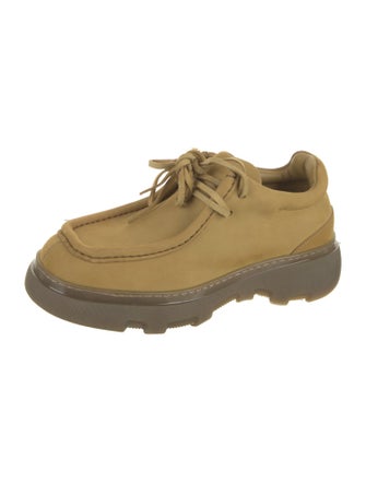 Burberry Suede Oxfords