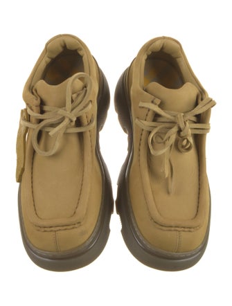 Burberry Suede Oxfords