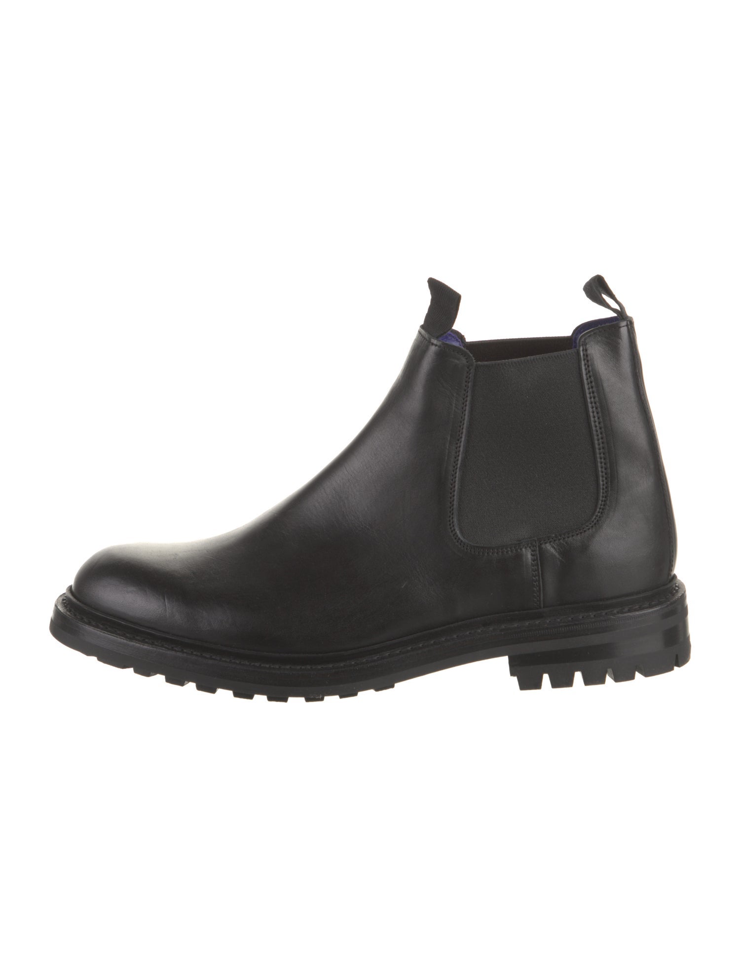 Burberry Leather Chelsea Boots