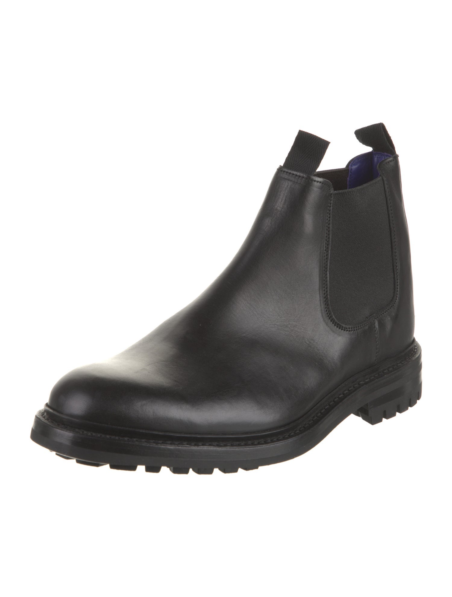 Burberry Leather Chelsea Boots