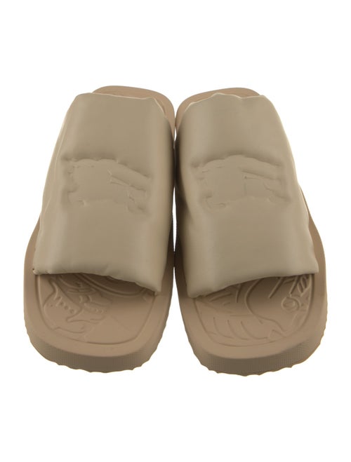 Burberry Leather Slides