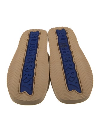 Burberry Leather Slides