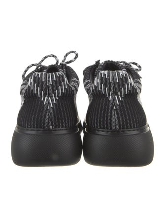 Burberry Printed Lace-Up Boots