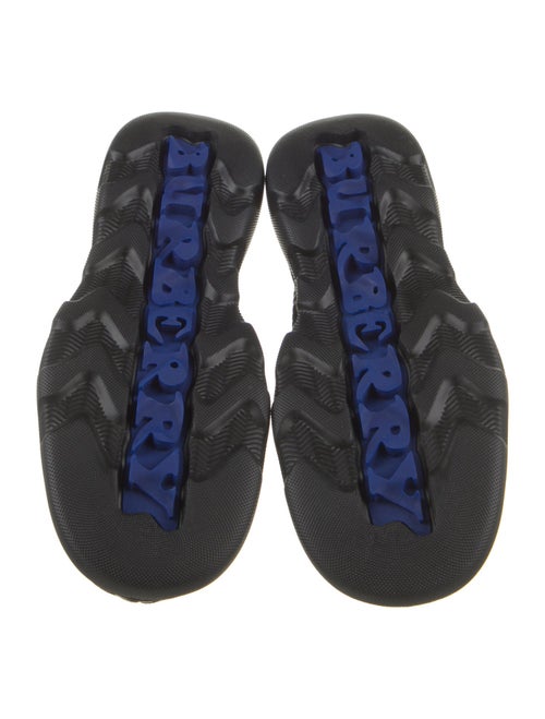 Burberry Printed Lace-Up Boots