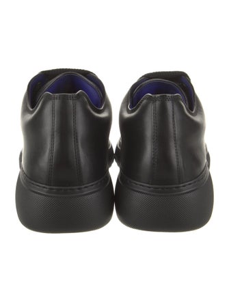Burberry Leather Printed Sneakers
