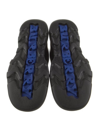 Burberry Leather Printed Sneakers