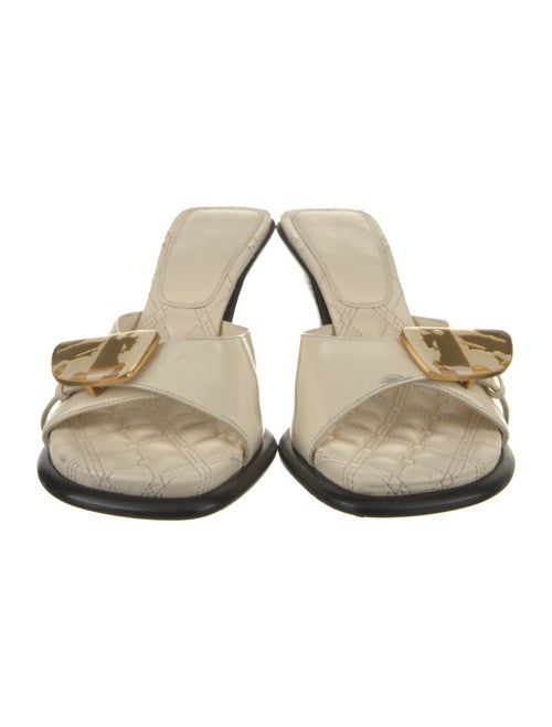 Burberry Leather Slides