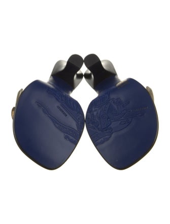 Burberry Leather Slides