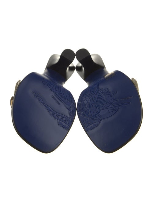 Burberry Leather Slides