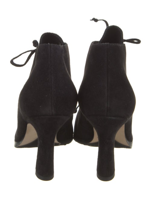 Burberry Suede Lace-Up Boots