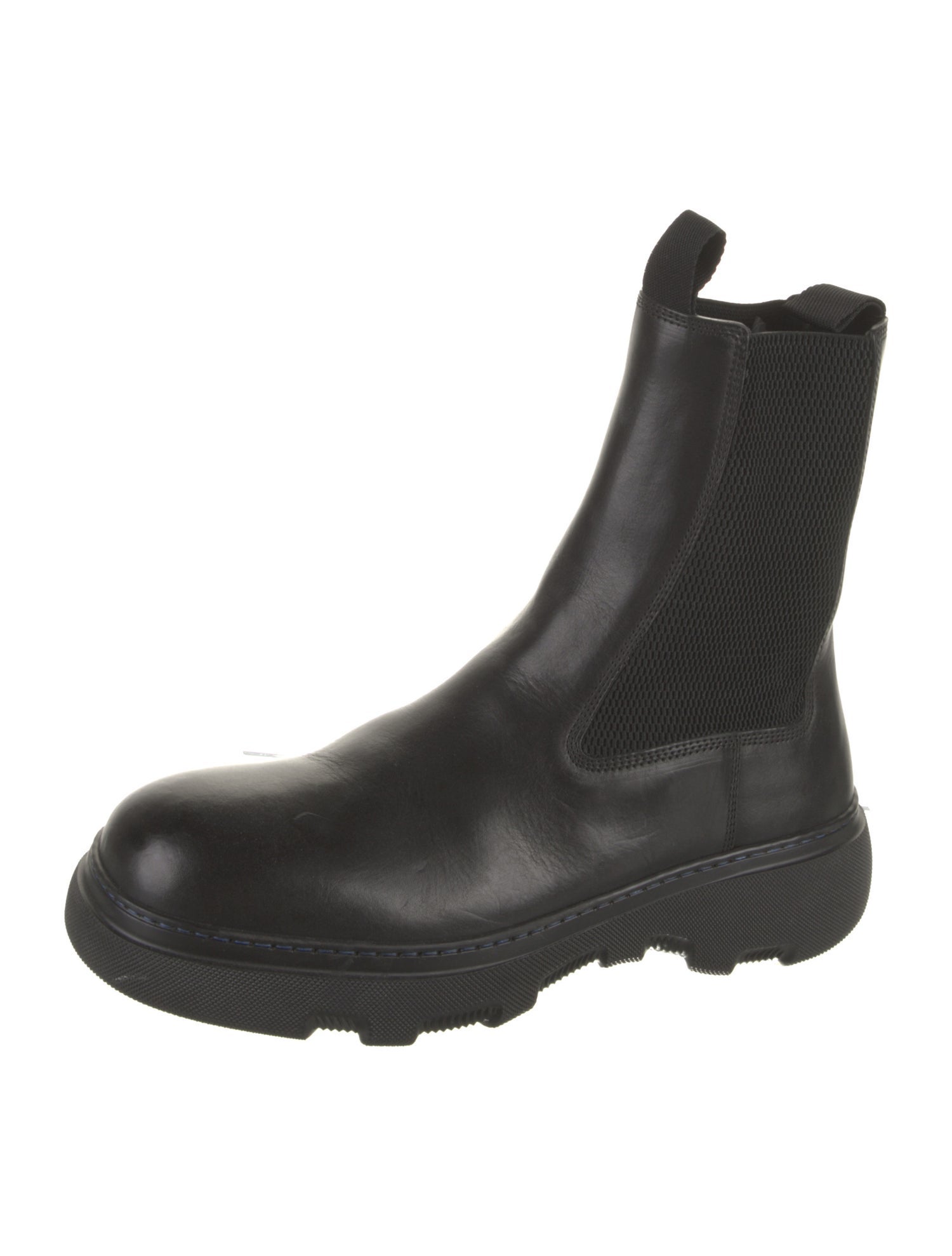 Burberry Leather Chelsea Boots