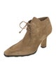 Burberry Suede Lace-Up Boots