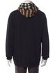 Burberry House Check Pattern Crew Neck Hoodie