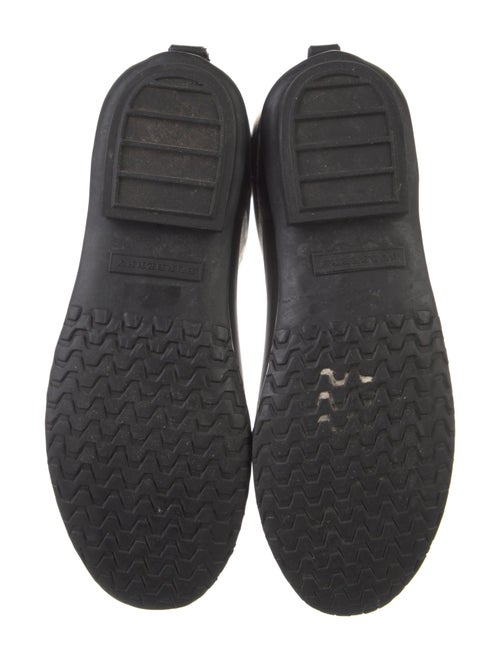 Burberry Nova Check Pattern Rubber Rain Boots