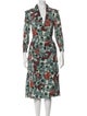 Burberry Silk Knee-Length Dress