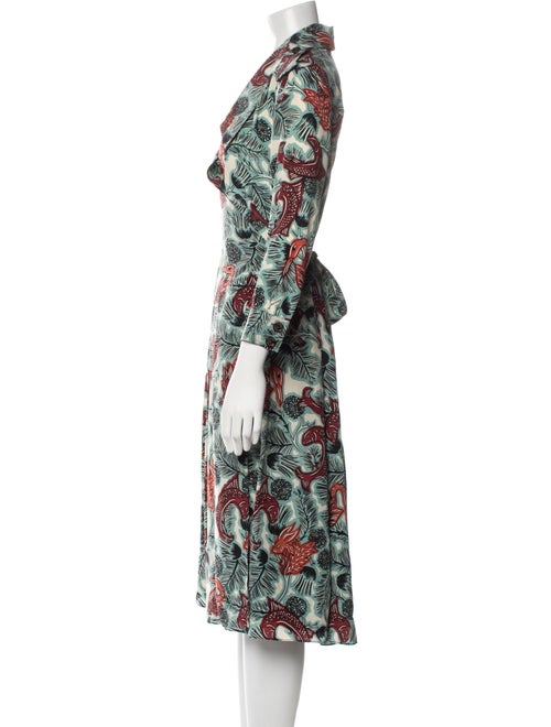Burberry Silk Knee-Length Dress