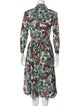 Burberry Silk Knee-Length Dress