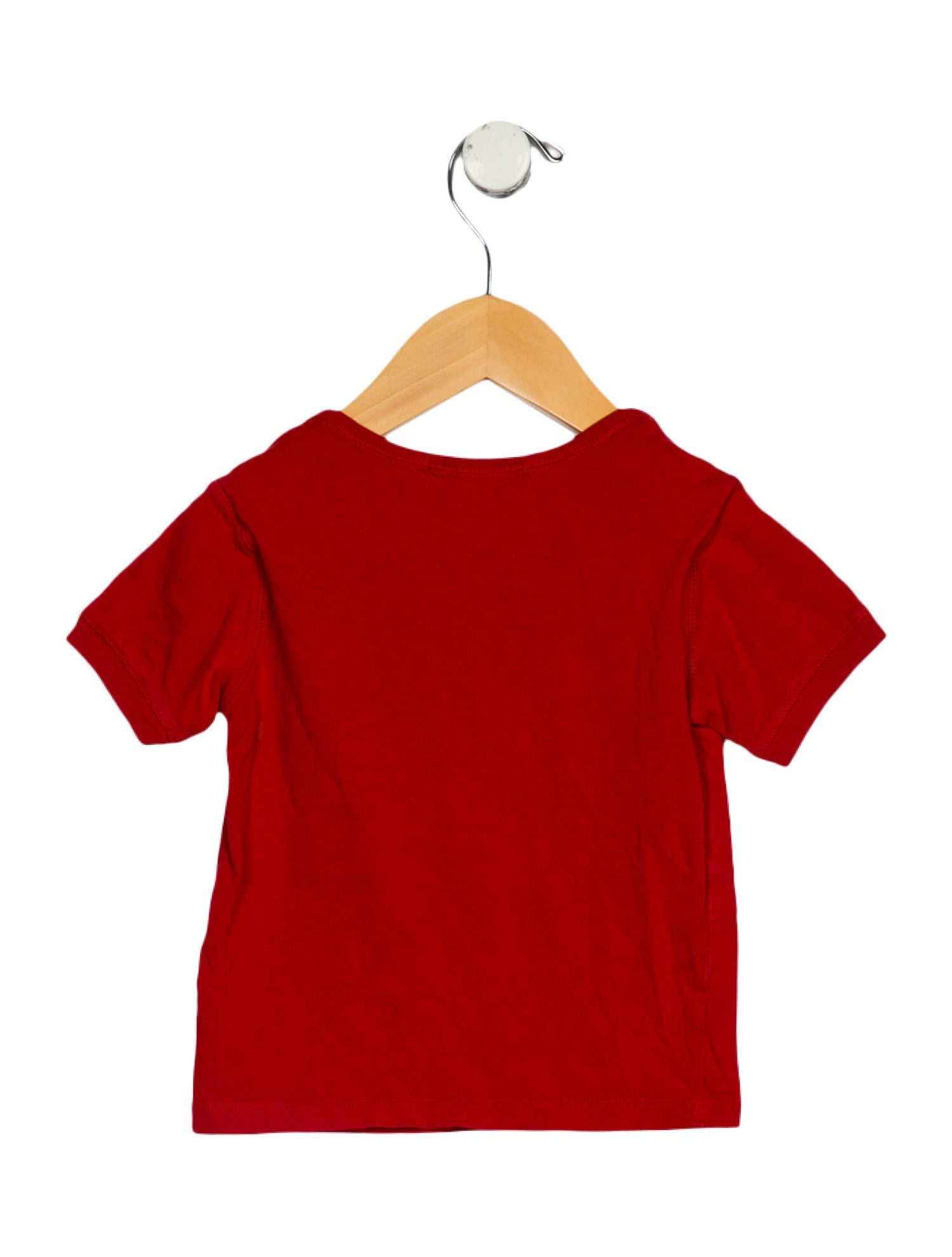 Burberry toddler boys' red multicolored shirt