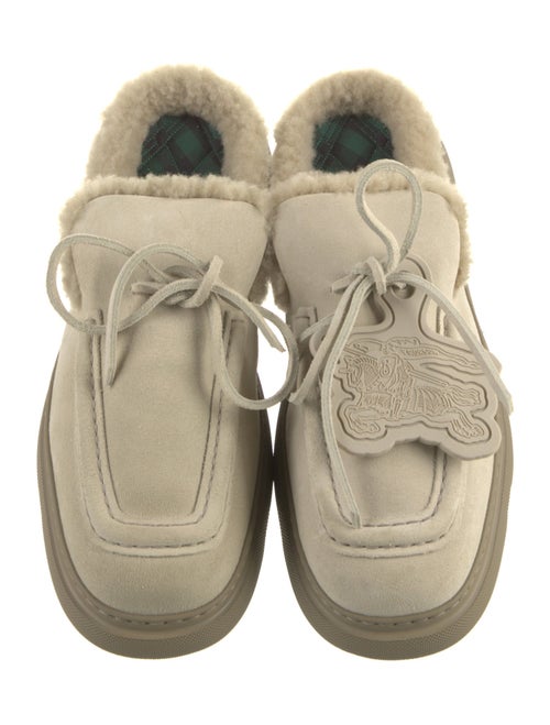 Burberry Suede Slippers