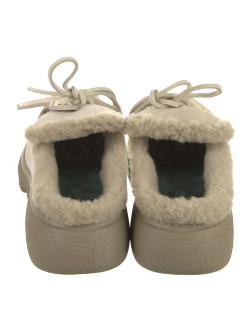 Burberry Suede Slippers