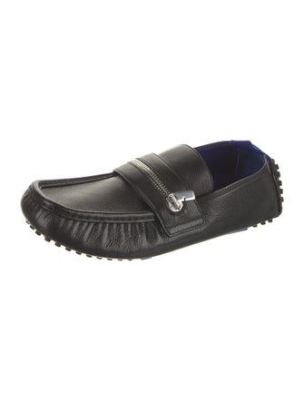 Burberry Leather Moccasins