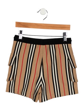 Burberry Kids' Icon Stripe Casual Shorts
