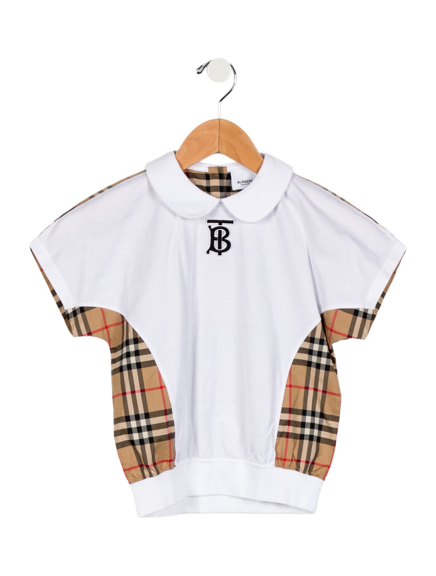 Burberry Kids' Short Sleeve Shirt