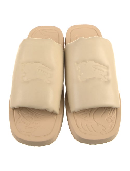 Burberry Leather Slides