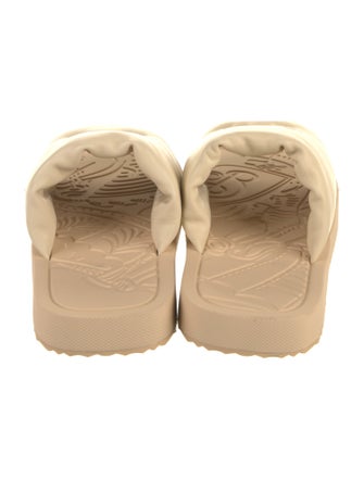 Burberry Leather Slides