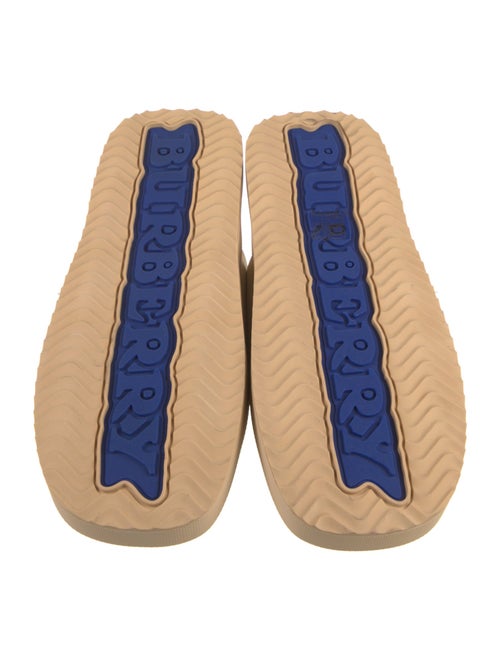 Burberry Leather Slides