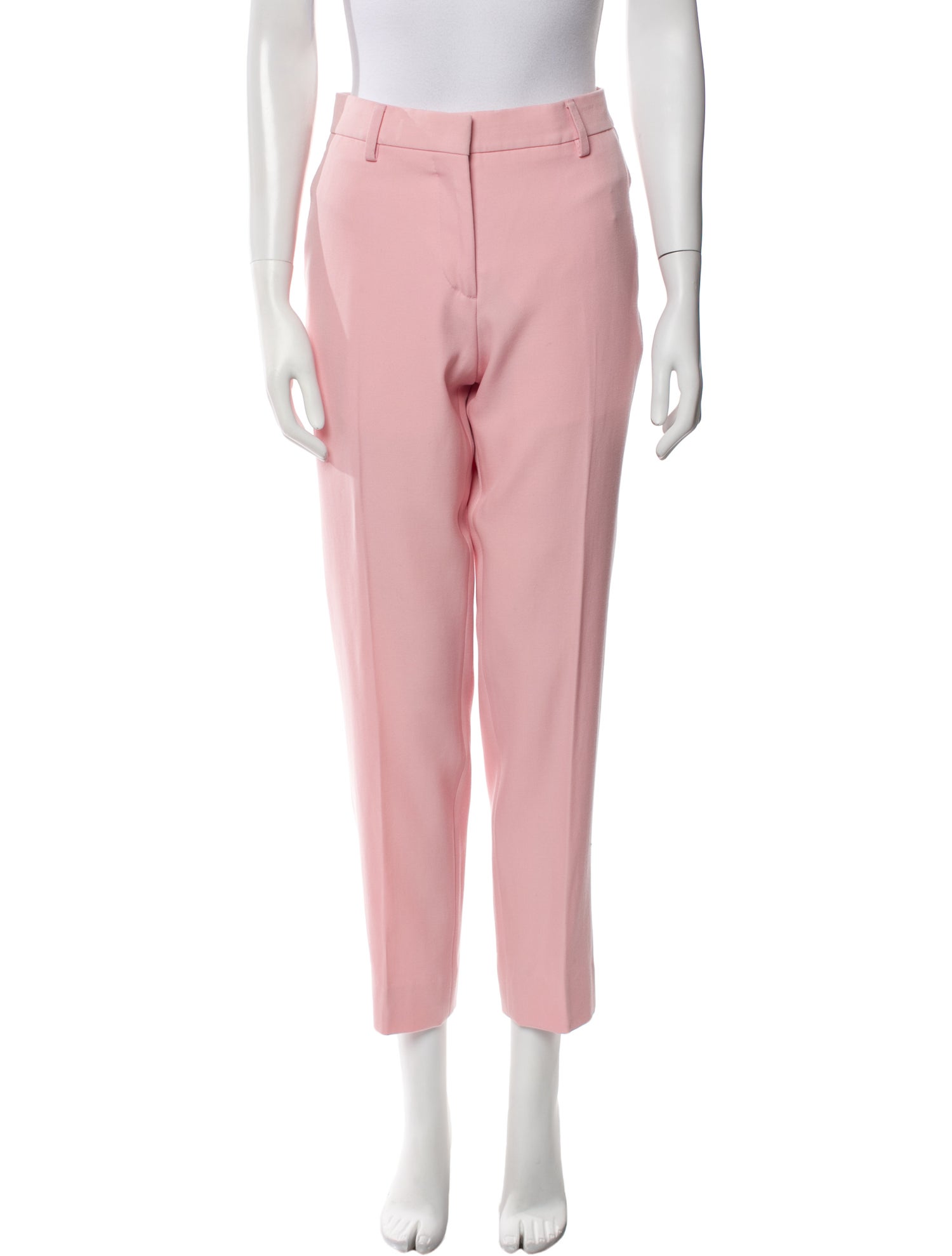 Burberry Wool Straight Leg Pants