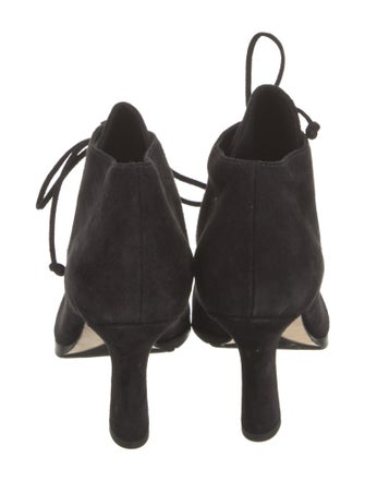 Burberry Suede Lace-Up Boots