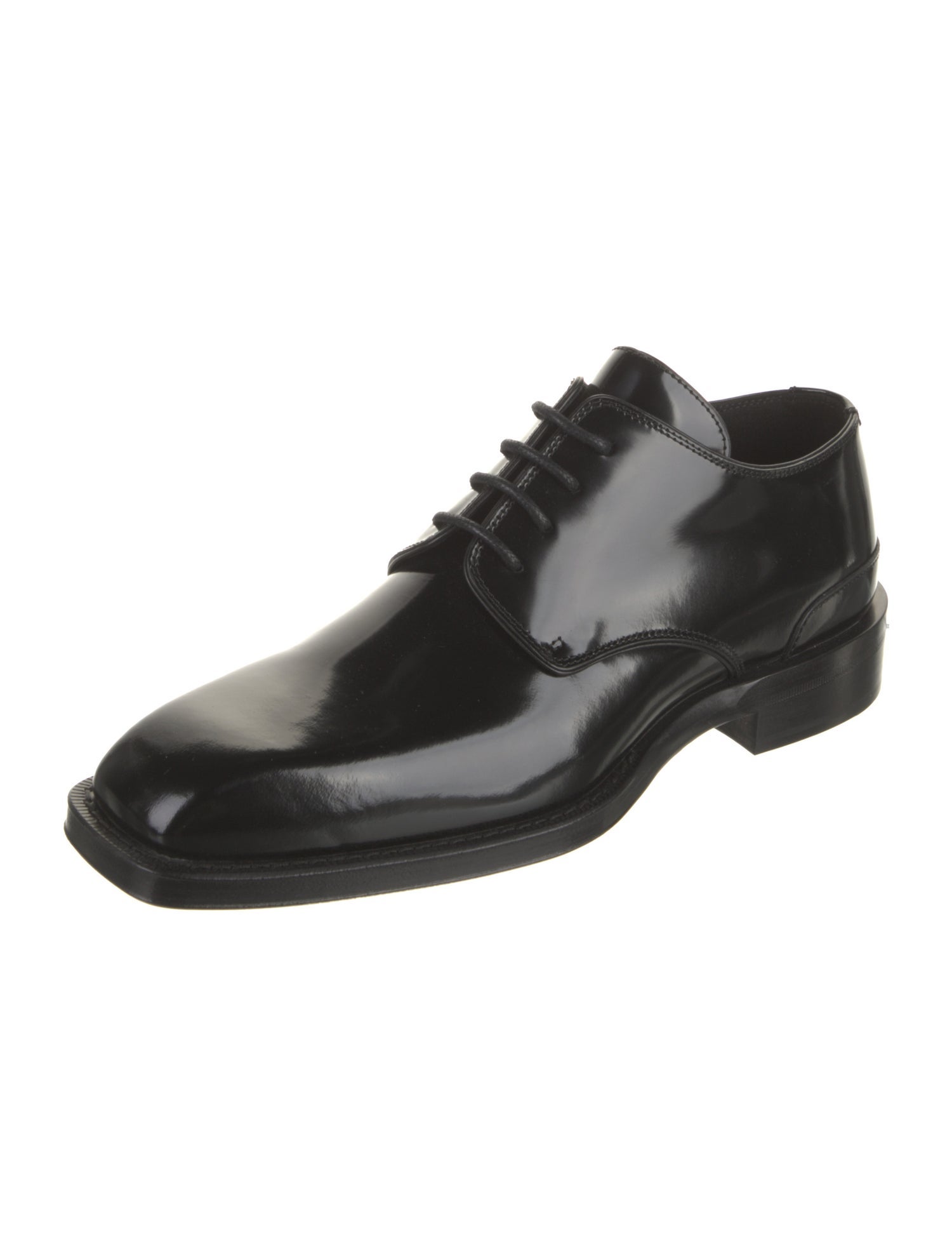 Burberry Patent Leather Derby Shoes