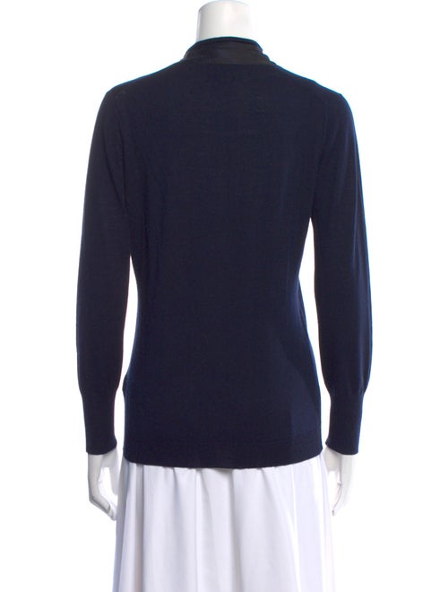 Burberry Wool V-Neck Top