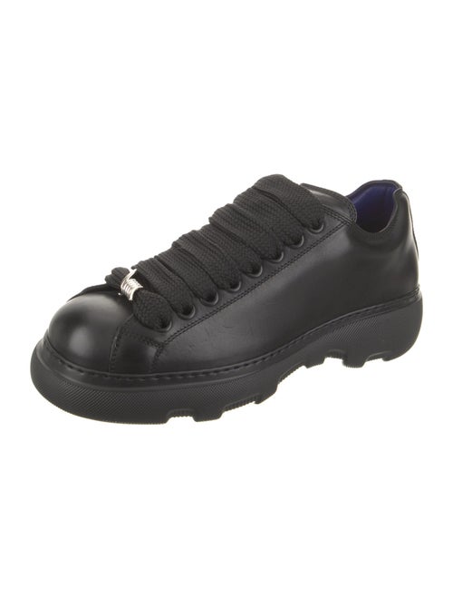 Burberry Leather Printed Sneakers